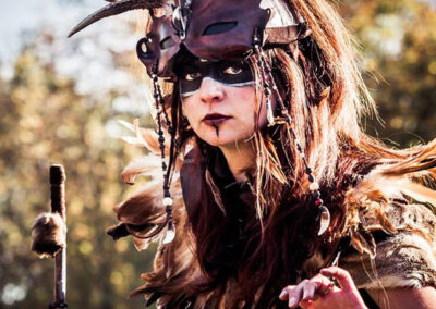 Cernunnos déambulation musique et danse tribal pagan