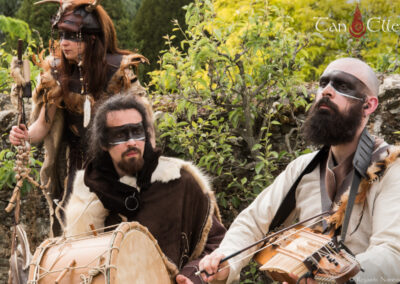 Cernunnos déambulation musique et danse tribal pagan