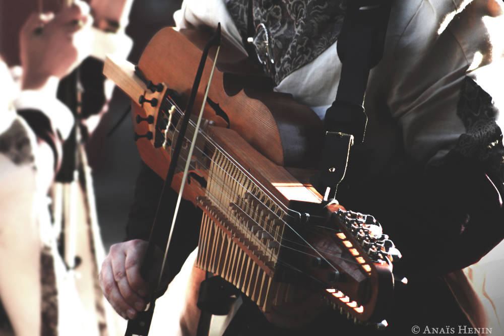 Musique folk celtique à la nyckelharpa