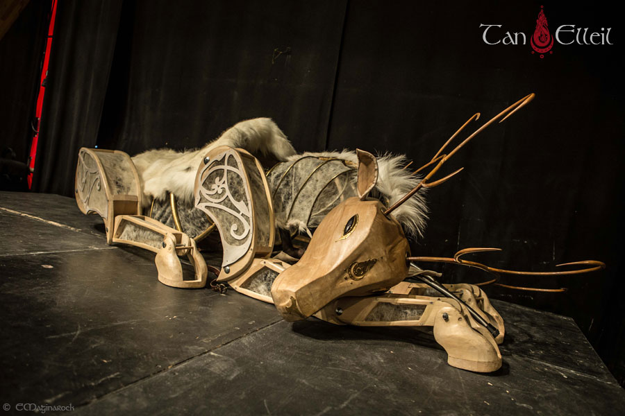 Marionnette de la déambulation musicale fantastique