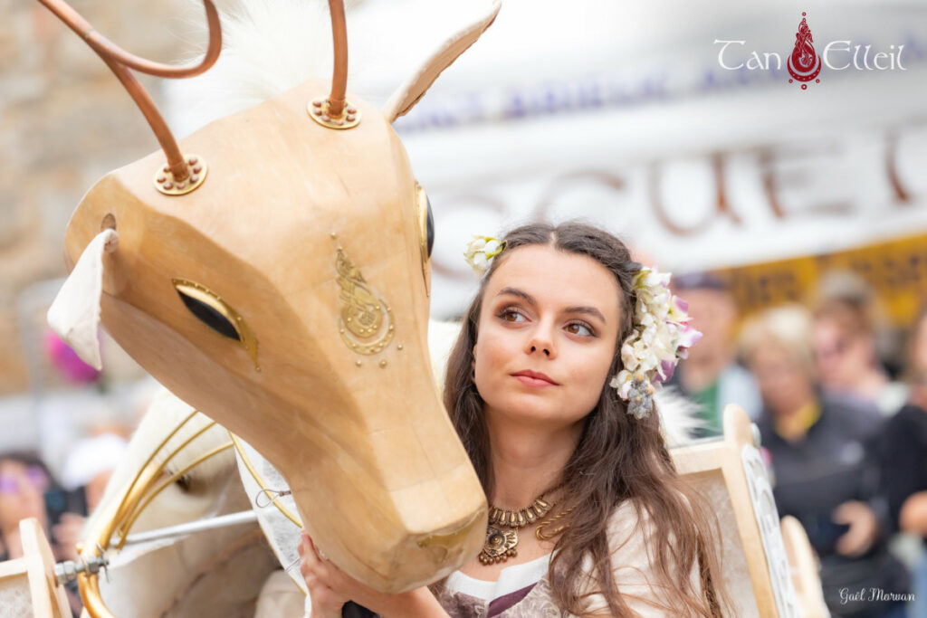 Marionnettiste de la déambulation musicale fantastique
